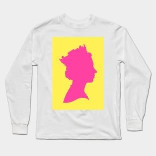 The Queen In The Pink Long Sleeve T-Shirt